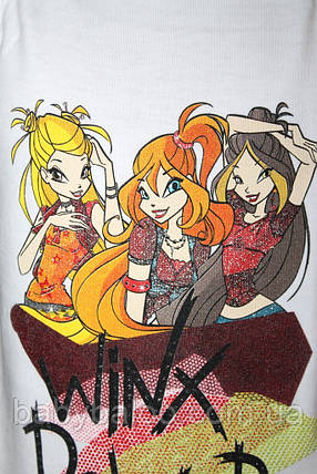 Топік для дівчинки "Winx" (зростання від 104 до 128 см), фото 3