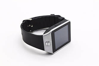 Розумний годинник DZ09 Smart Watch зі слотом сим і micro SD з меню російською мовою в коробці чорний