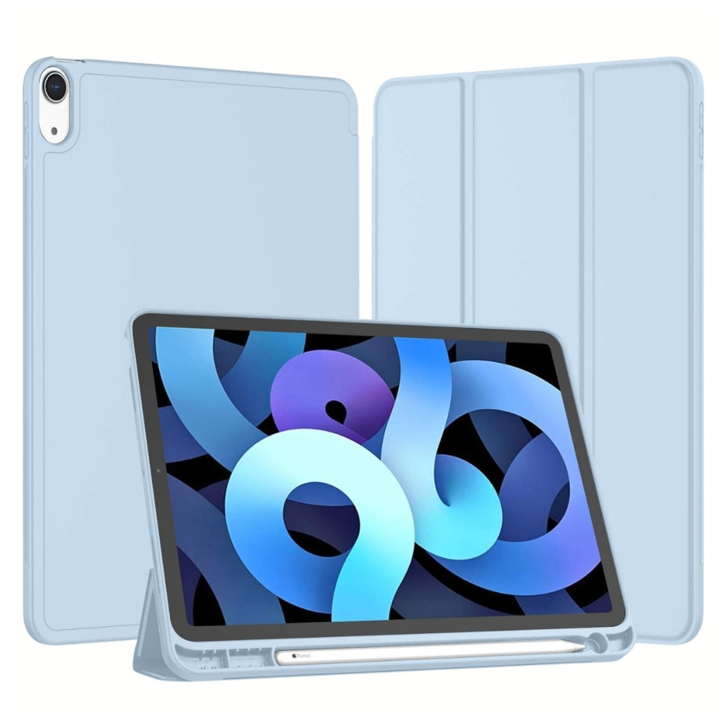 Чохол до планшета BeCover Tri Fold Soft TPU Apple iPad Air 11" M4 2026 Light Blue (715232) (m766484), фото 1