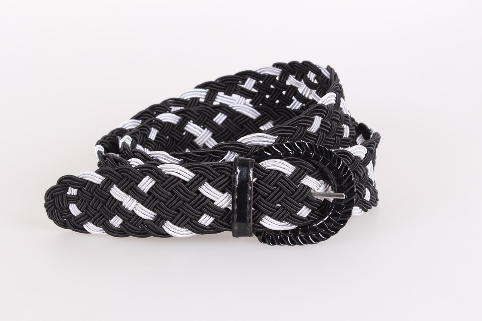 Жіночий ремінь еластичний RAZ1388-96 чорний, фото 1