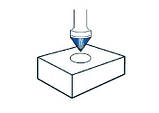 Борфреза КЅК (тип К) 16,0x8x6x57mm зенкер з вершиною 90°, фото 2