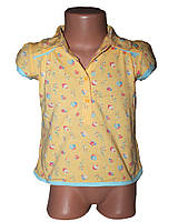 Хлопковая детская рубашка (от 1 до 4 лет)