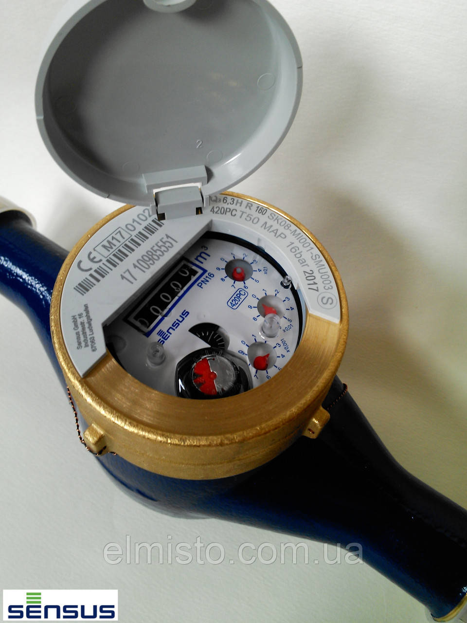 Лічильник холодної води Sensus 420PC Q3 6,3 Ду 25 R 160 з підвищеною точністю вимірювання (Словакція), фото 1