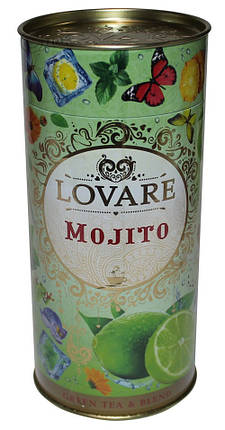 Подарунковий чай Lovare Мохіто, тубус, 80 г, фото 2