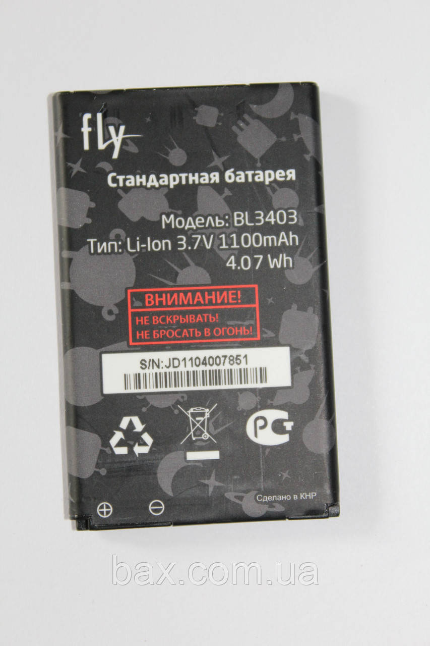 BL3403 акумулятор для FLY IQ250 оригінал