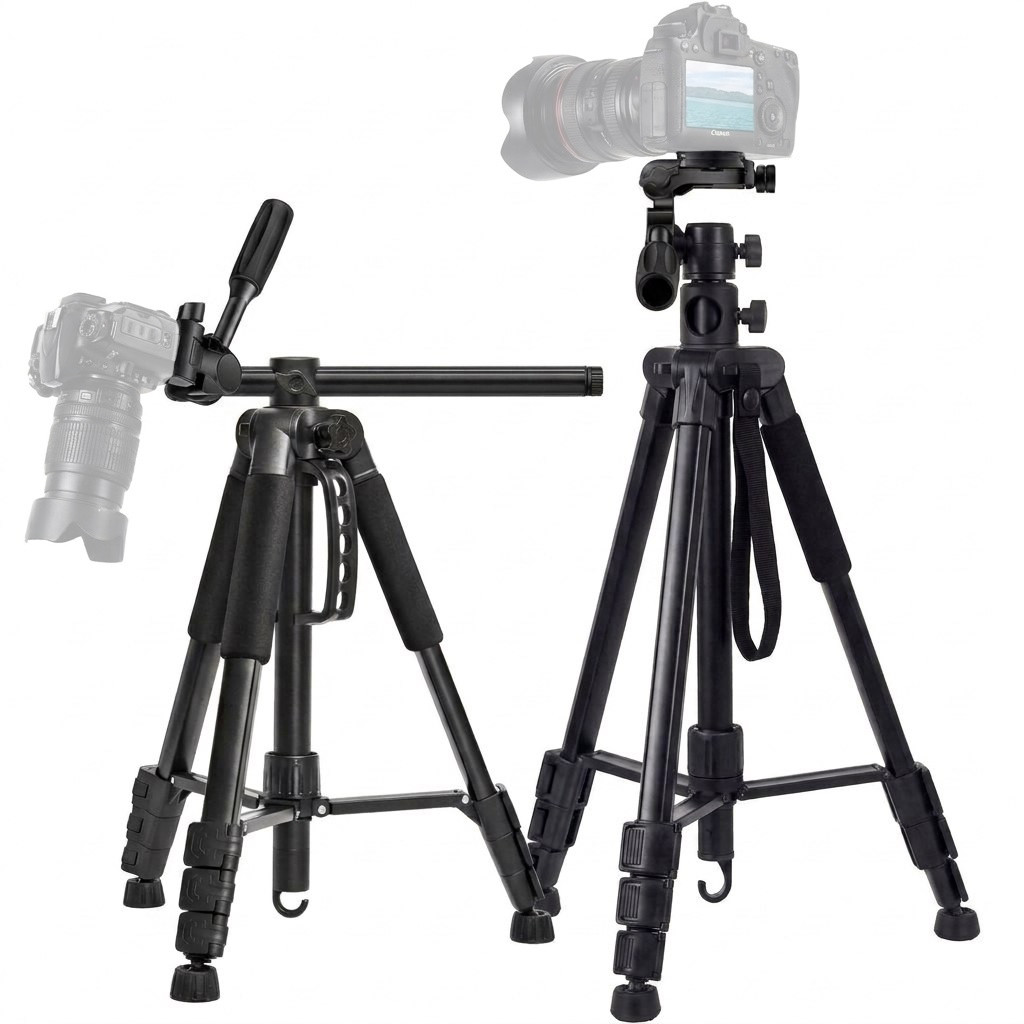 Трипод для камери (горизонтальний) Andoer TR-05h Чорний 158 см, 3 кг UDstore -store-with-good-prices-, фото 1