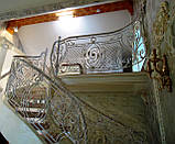 Ковані сходи, огородження сходів, фото 2