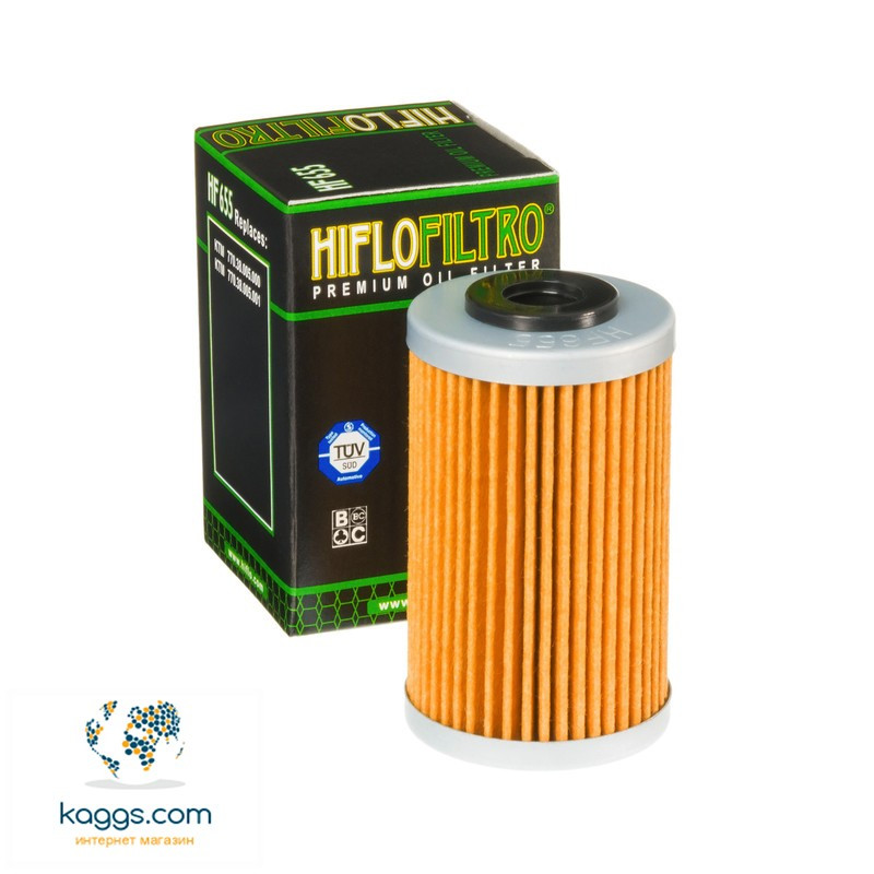Оливний фільтр Hiflo HF655 для Husaberg, Husqvarna, KTM.