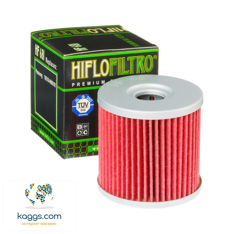 Оливний фільтр Hiflo HF681 для Hyosung.