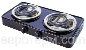 Электрическая плита Элна двухконфорочная спиральная узкий тен (ID ...