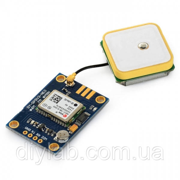 GPS модуль NEO-7M для Arduino, Raspberry Pi, AVR, STM32 - фото 1 - id-p516594622