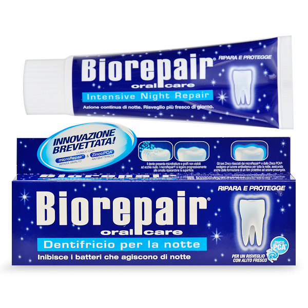 Зубна паста Інтенсивний нічний відновлення Biorepair
