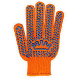 Рукавички трикотажні робочі з ПВХ Корона, фото 3