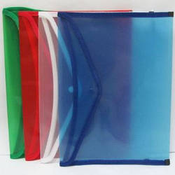 Папка-конверт А4 "Візерунки" 11903 на кнопці