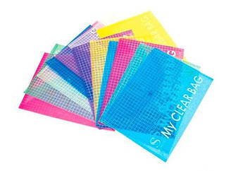 Папка-конверт А5 My CLEAR у клітинку