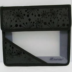 Тканинна папка на липучці А5 "Обриси"