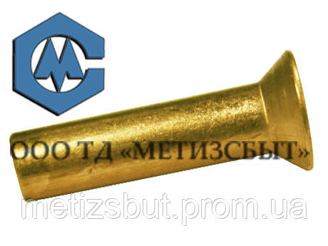 Заклепка ГОСТ 10300-80; DIN 661;от Ø3-Ø12 Медь, фото 2