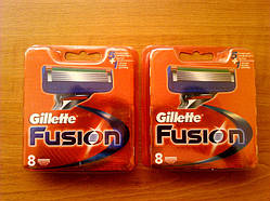 Змінні касети для гоління Gillette Fusion 8 шт.