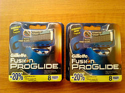 Леза Gillette Fusion Proglide 8 шт.