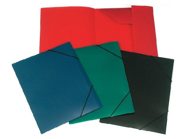 Папка А4 на гумці 988 пластик, фото 1