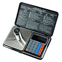 Весы цифровые мультифункциональные 6 в 1 Digital Pocket Scale Precision DP-01 (0,01/300 г) (Весы+калькулятор)