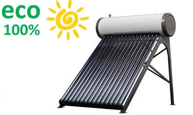 Колектор SP-C-20 eco100% (водонагрівач) сонячний сезонний з баком і змійовиком напірна система