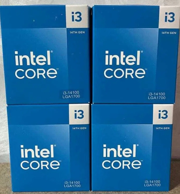 Процесор: Intel Core i3-14100.Новий!, фото 1