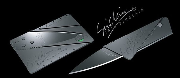 НОЖ-КРЕДИТКА CARDSHARP(КАРДШАП)SINCLAIR