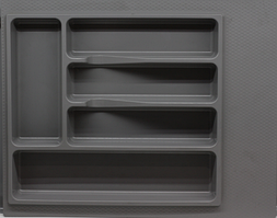 Вставка для кухонних аксесуарів VOLPATO сіра