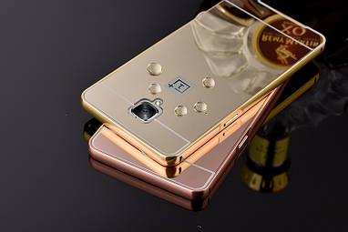 Металевий дзеркальний чохол бампер для OnePlus 3/3T (4 кольори в наявності)