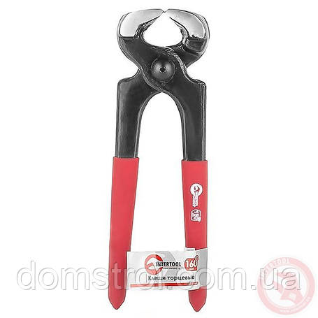 Кліщі торцеві для цвяхів 160 мм INTERTOOL HT-0164, фото 1