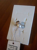 Срібне кільце зі срібла з напайками золота та перлами 17р