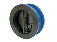 Двостулковий Клапан зворотний, чавунний міжфланцевий