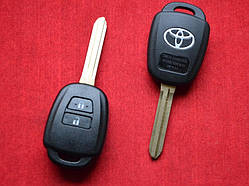 Ключ Toyota RAV4, Corolla корпус 2 кнопки з 2013 р.