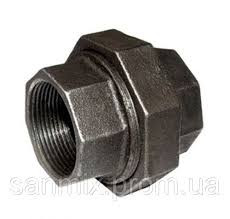 Американка Ду 20 (3/4) різьба в/в, без прокладки (Польша), фото 1