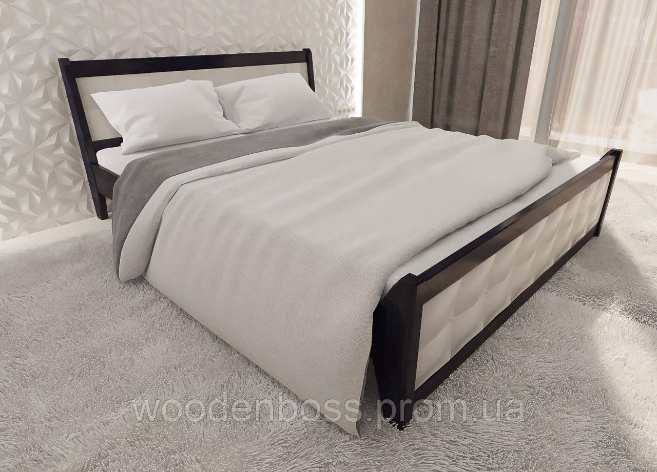 Ліжко полуторне від "Wooden Boss" Глорія (спальне місце 140*190/200)