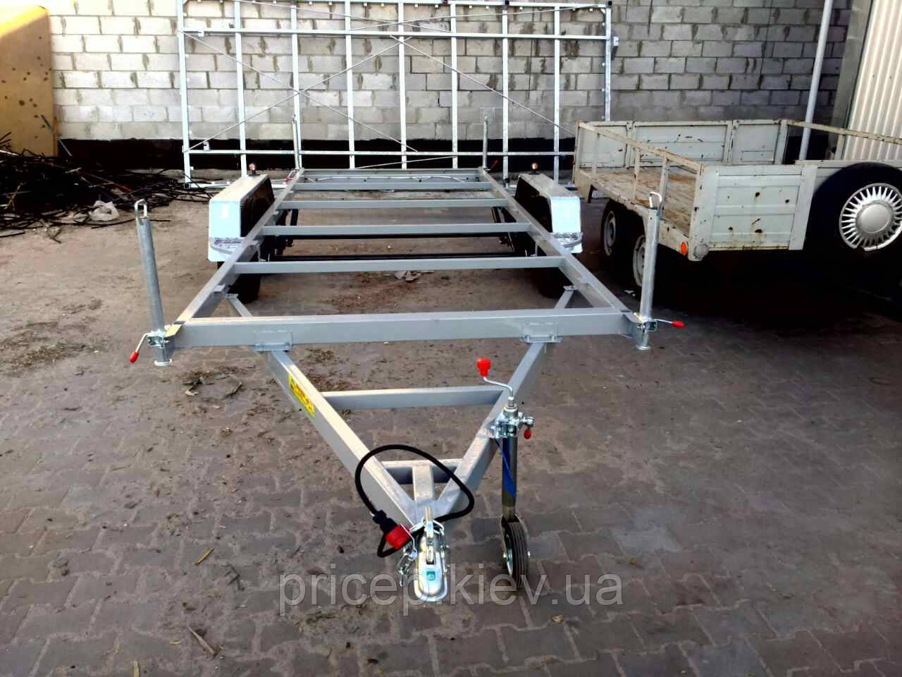 Причіп платформа 5 м х 1,95 м. Без підрамника. Гальма!, фото 1