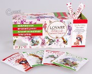 Чай Lovare / Ловаре Китайський чайний квартет, 24 пакету