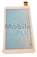 Сенсорный экран (тачскрин) для планшета 7 дюймов Supra, Pixus Play Three (Model: FPC-70F2-V02) White
