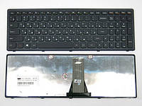 Клавіатура Lenovo IdeaPad (G505S, Z510), Black, (Black Frame), RU