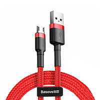 Кабель Baseus cafule Cable USB For Micro 1.5A 2M Red+Red (CAMKLF-C09)