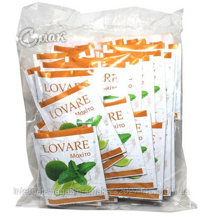 Чай Lovare / Ловаре Мохіто, зелений, 50 пакетів, фото 2