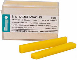 S-U-заглибний віск у брусках Жовтий, особливо м'який