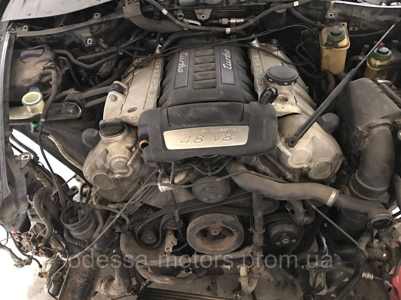 Двигун Porsche Cayenne Turbo 4.8, 2010-today тип двигуна M 48.52