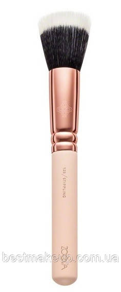 Пензель 125 Stippling Rose Golden Vol. 2 від ZOEVA в індивідуальному фірмовому пакованні