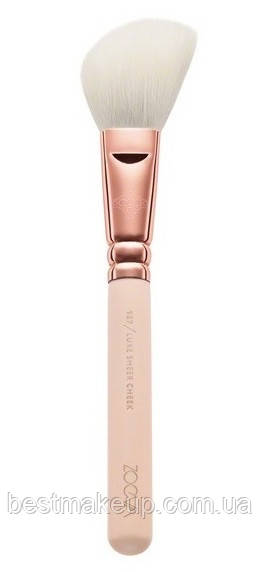Пензель 127 Luxe Sheer Cheek Rose Golden Vol. 2 від ZOEVA в індивідуальному фірмовому пакованні 