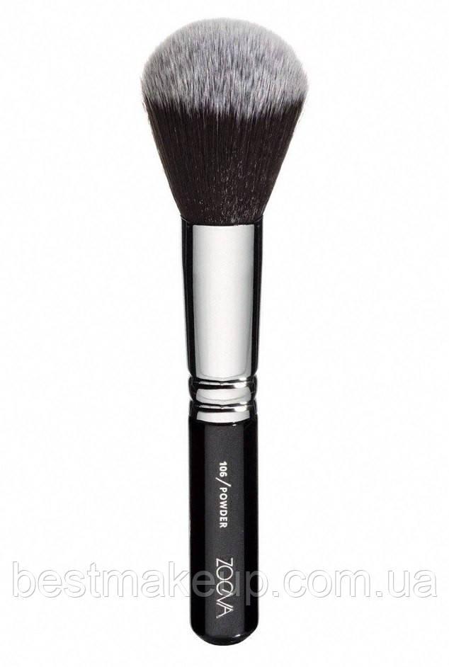 Пензель 106 Powder від ZOEVA в індивідуальному силіконовому чохлі