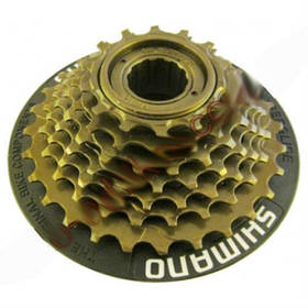 Трещетка Shimano. Вольнобіг 7 зірок + знімний захист. Зірки для велосипеда. Трещетка на велосипед.