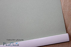 Рулонні штори тканина блекаут Umbra phistache фисташковый цвет з фіксацією