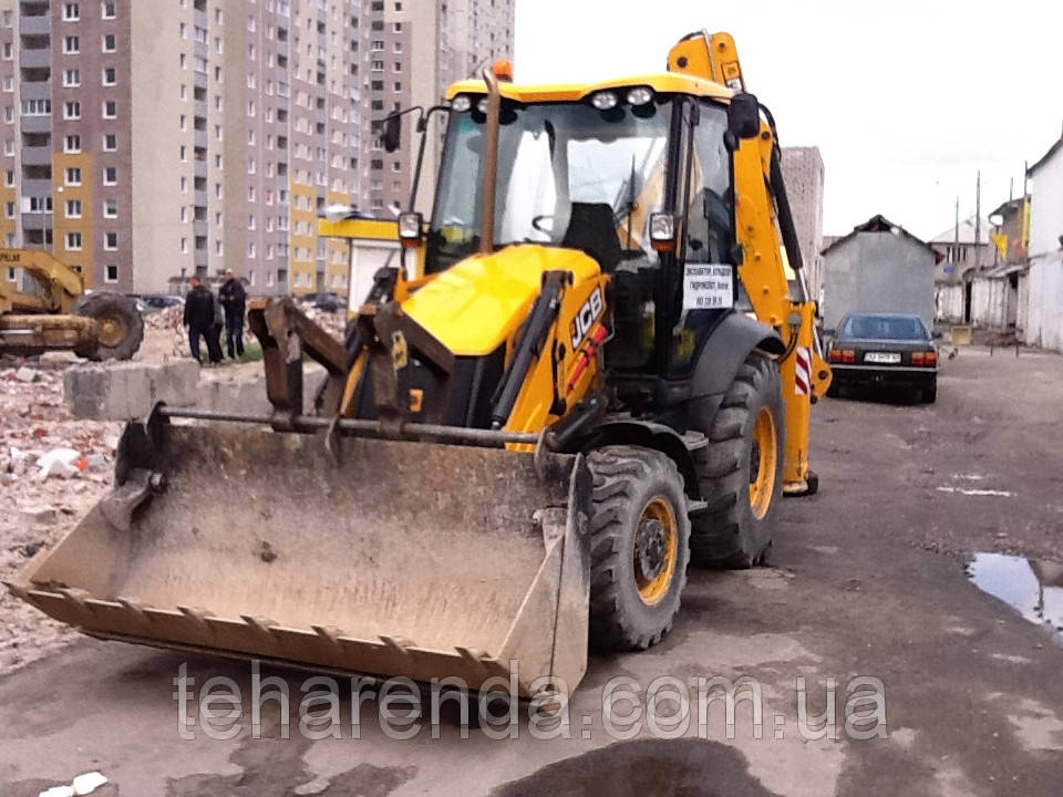 Услуги экскаватора погрузчика JCB 3 CX - фото 1 - id-p34663481